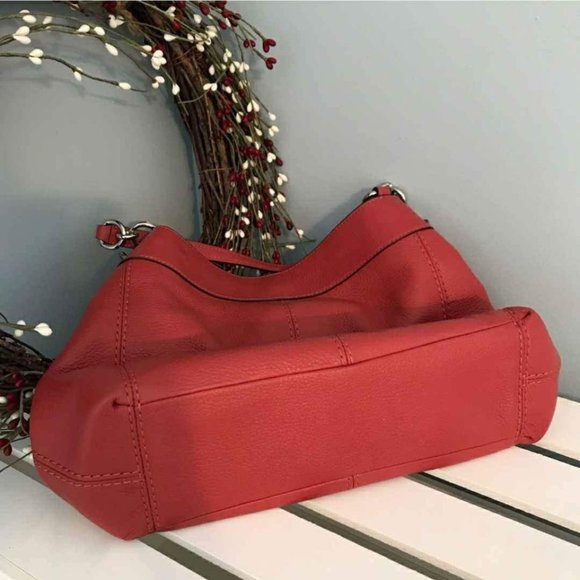 Coach Designer Lexy Pebbled Leather Handbag Purse - Picture 6 of 10